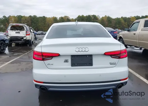 2017 Audi A4 2.0T Premium from USA, damaged, VIN WAUENAF43HN018950